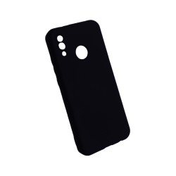 Funda de Silicona con Marco de Cámara para Huawei P20 Lite Negro